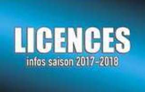 INFOS LICENCES