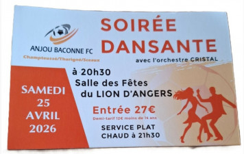 Pensez à réserver vos places pour le Bal