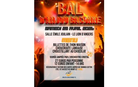 Affiche bal