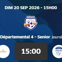 1er match de championnat Equipe A